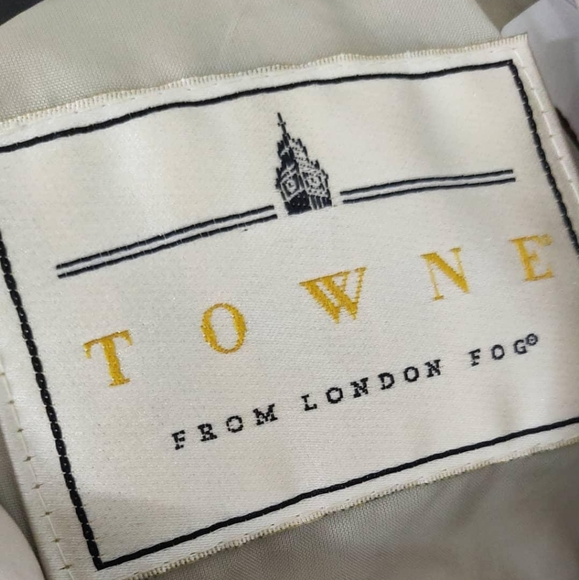 Towne By London Fog Belted Women's Trench Coat / 6 - Picture 6 of 8